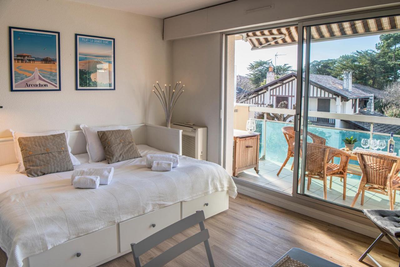 Pause Moulleau - Terrasse Et Parking Coeur Moulleau Apartment Arcachon Ngoại thất bức ảnh